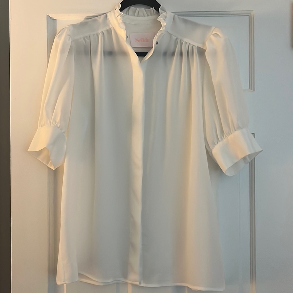 Selkie Ruffle Blouse